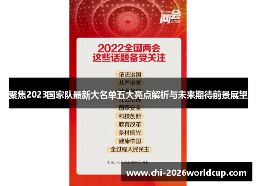 聚焦2023国家队最新大名单五大亮点解析与未来期待前景展望